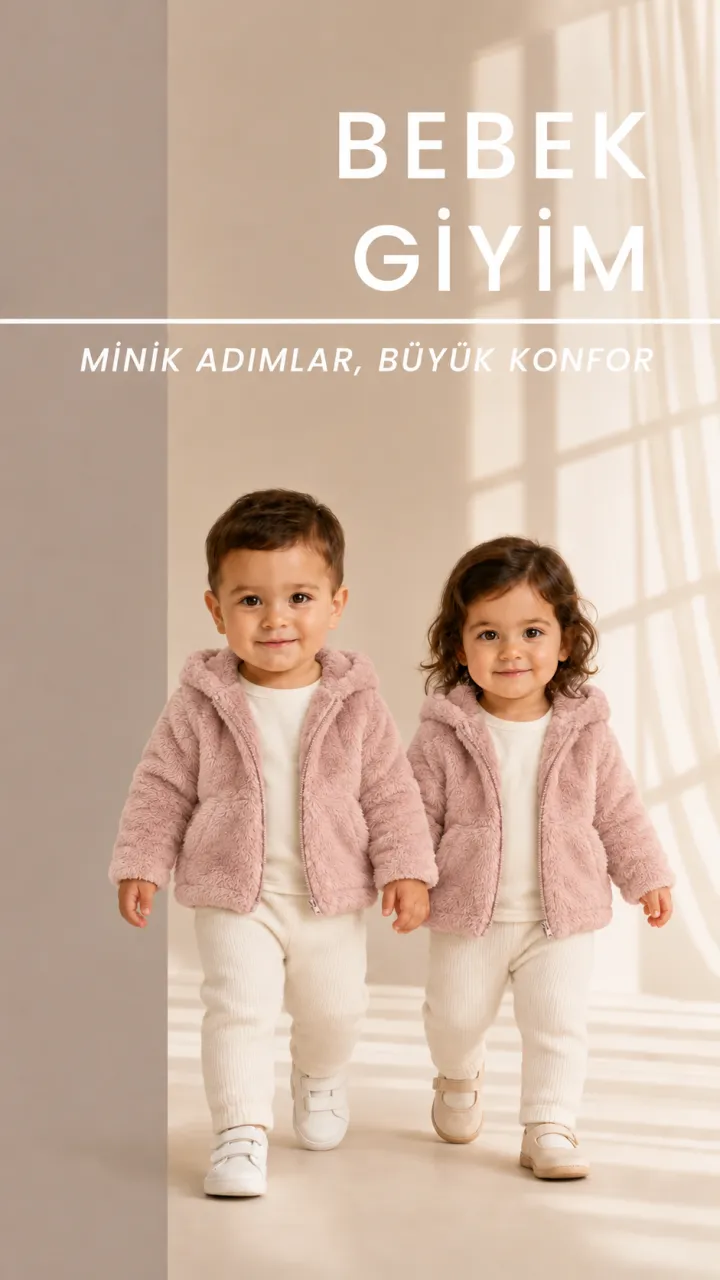 BEBEK GİYİM PELUŞ HIRKALAR