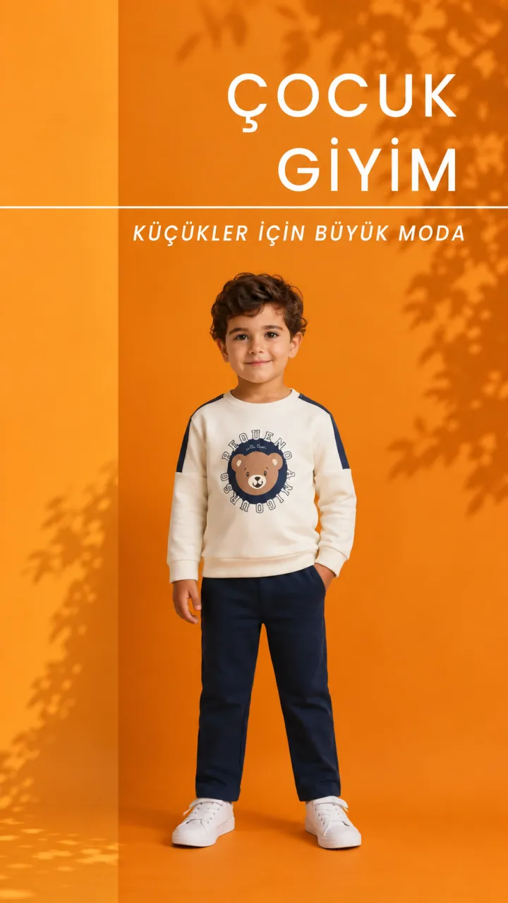 ÇOCUK GİYİM RAHAT TAKIMLAR