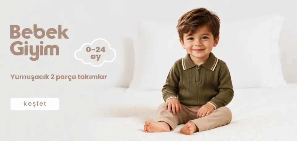 YUMUŞACIK SEÇİMLER Bebek Takımları Günlük ve Şık Modelleriyle Sizleri Bekliyor!