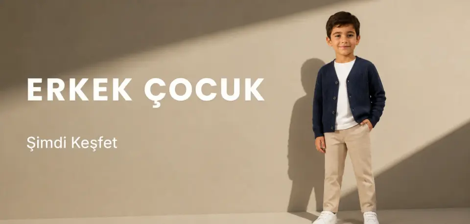 SONBAHAR ŞIKLIĞI Erkek Çocuk Giyim Ürünleri Yeni Sezon Modelleriyle Sizleri Bekliyor!