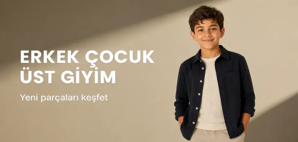 198 ÜRÜN Erkek Çocuk Üst Giyim Ürünleri Şık Modelleriyle Sizleri Bekliyor!